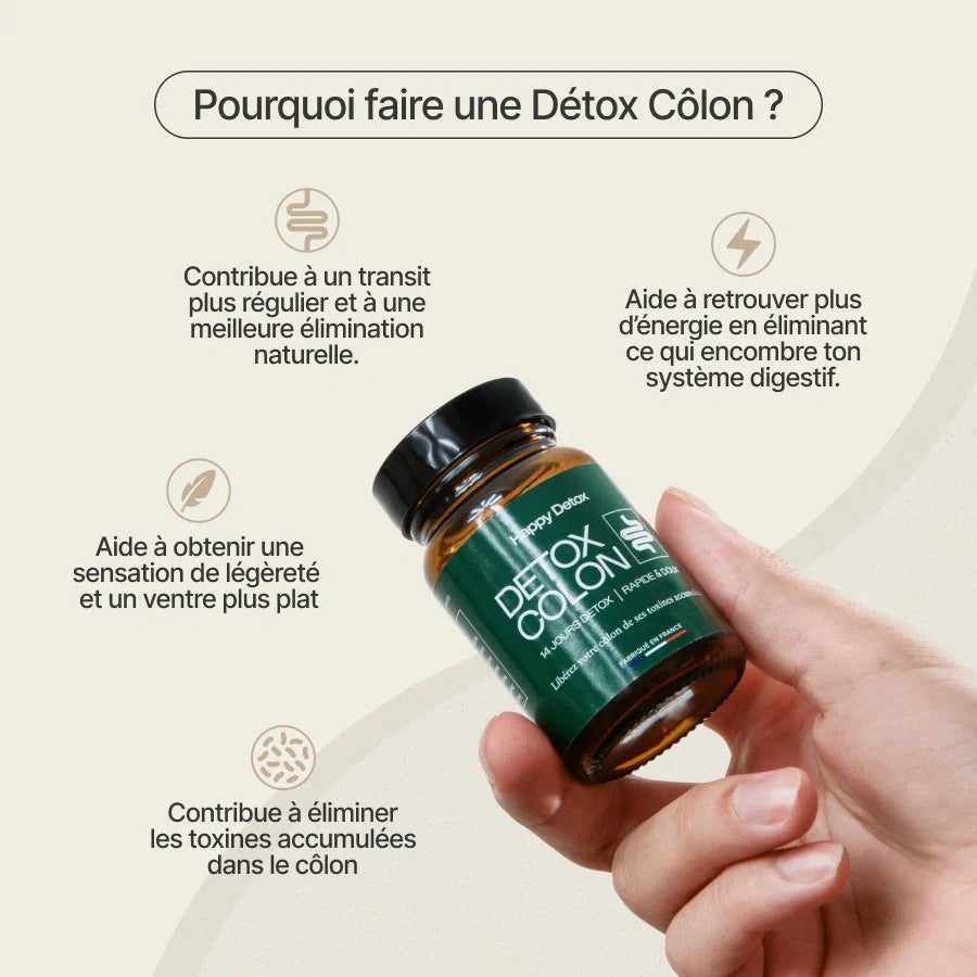 Nutriaa - detox colon 14 jours