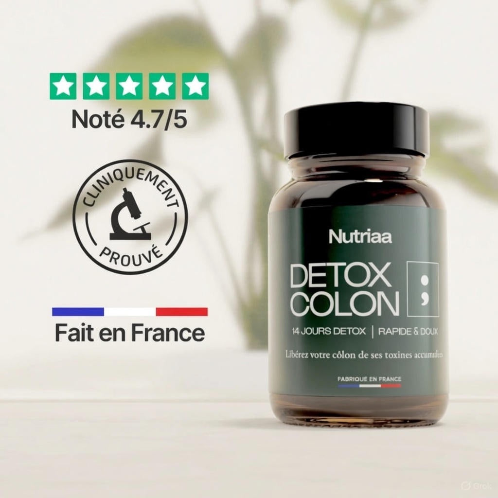 Nutriaa - detox colon 14 jours